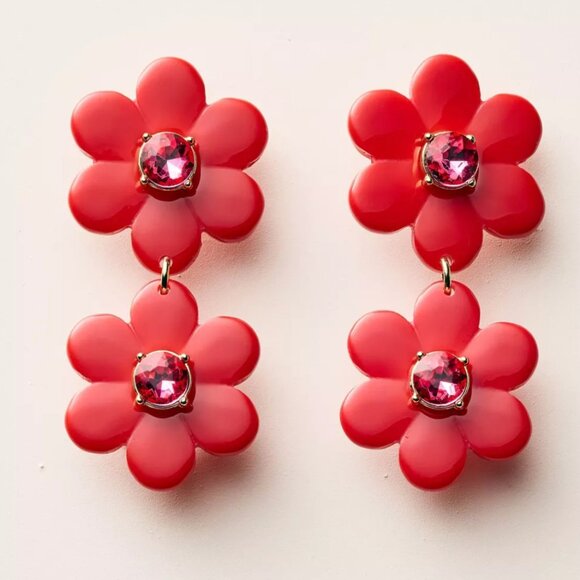 kate spade x target Jewelry - Kate Spade x Target Floral Linear Earrings NIB